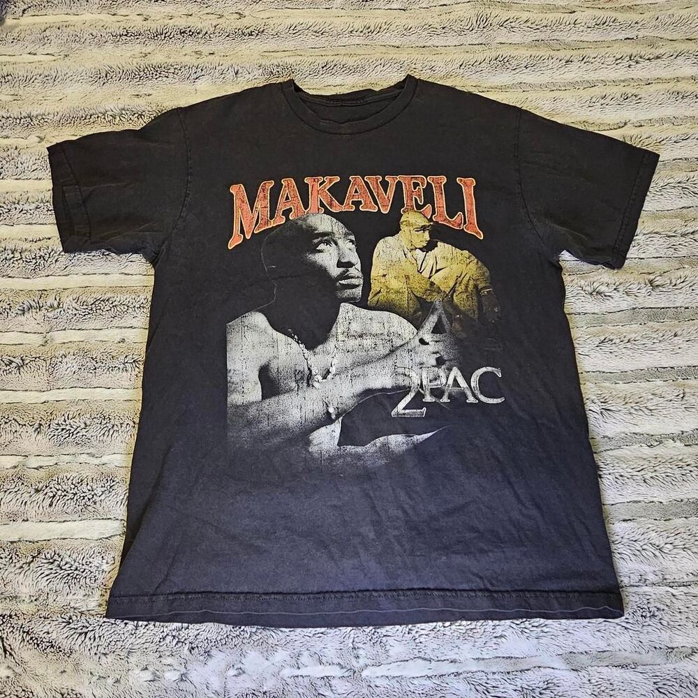Unbranded Men's Black and Grey T-shirt